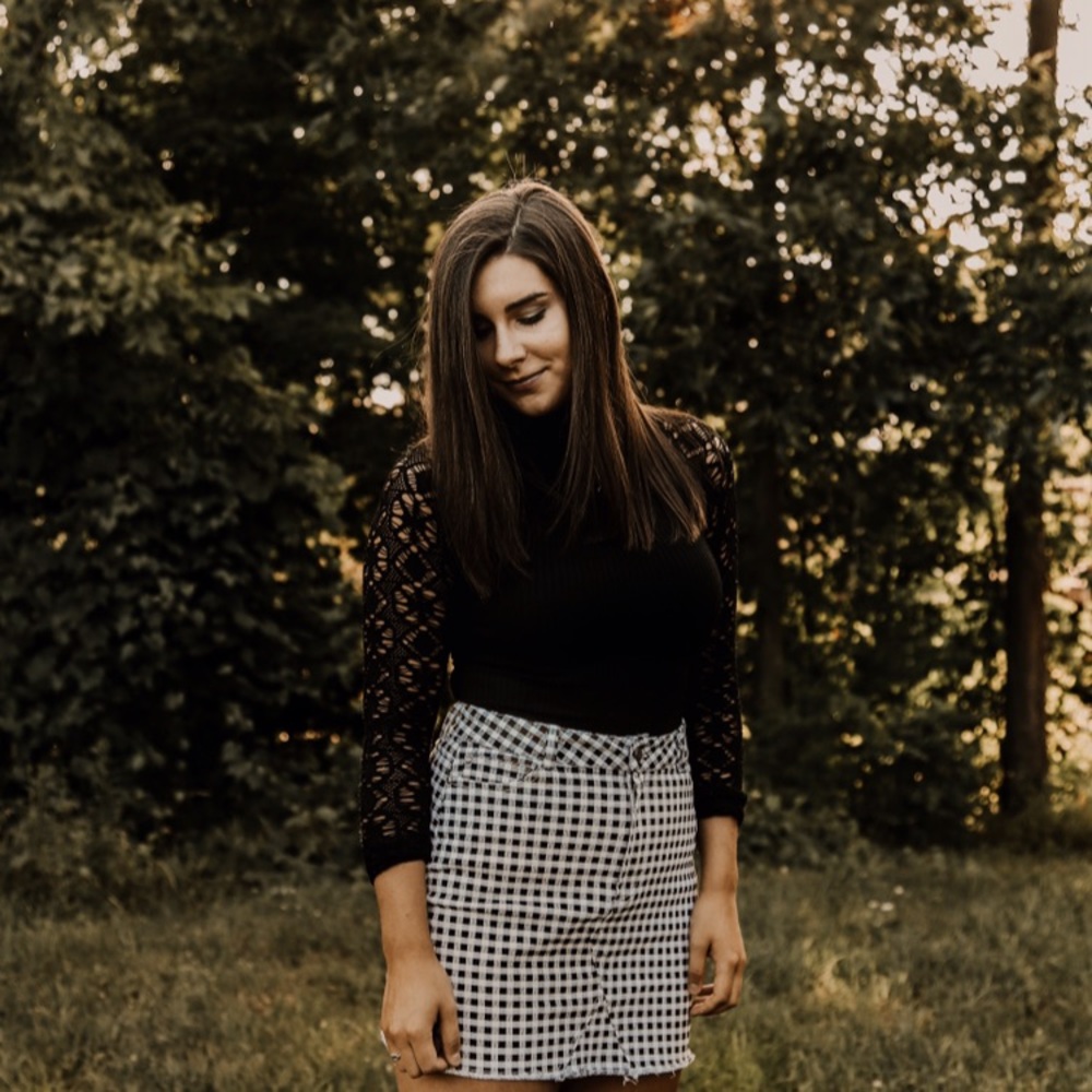 rib & lace FP turtleneck - xs/s